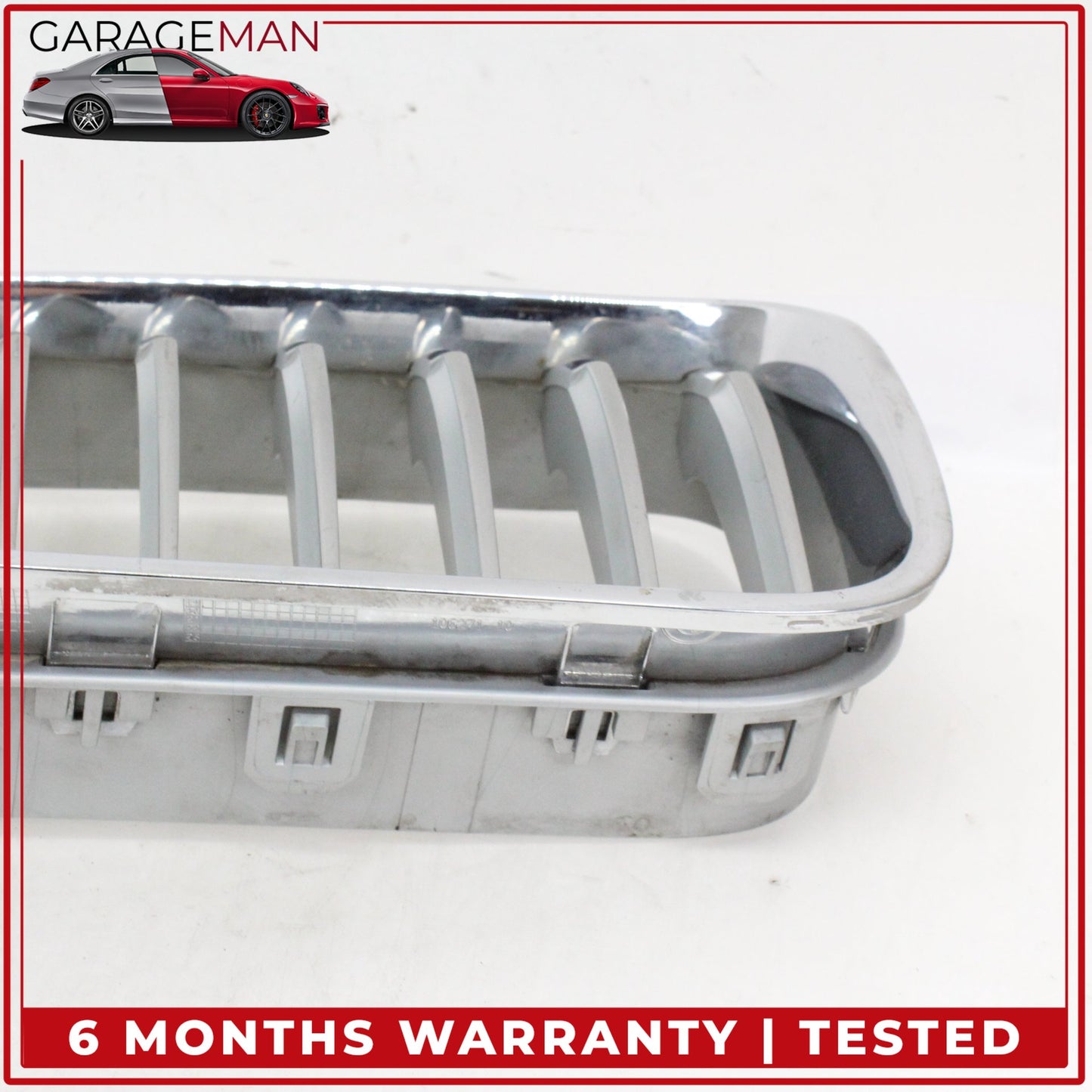 2012-2018 BMW 650i 640i Front Right Passenger Side Bumper Grille 7212850 OEM