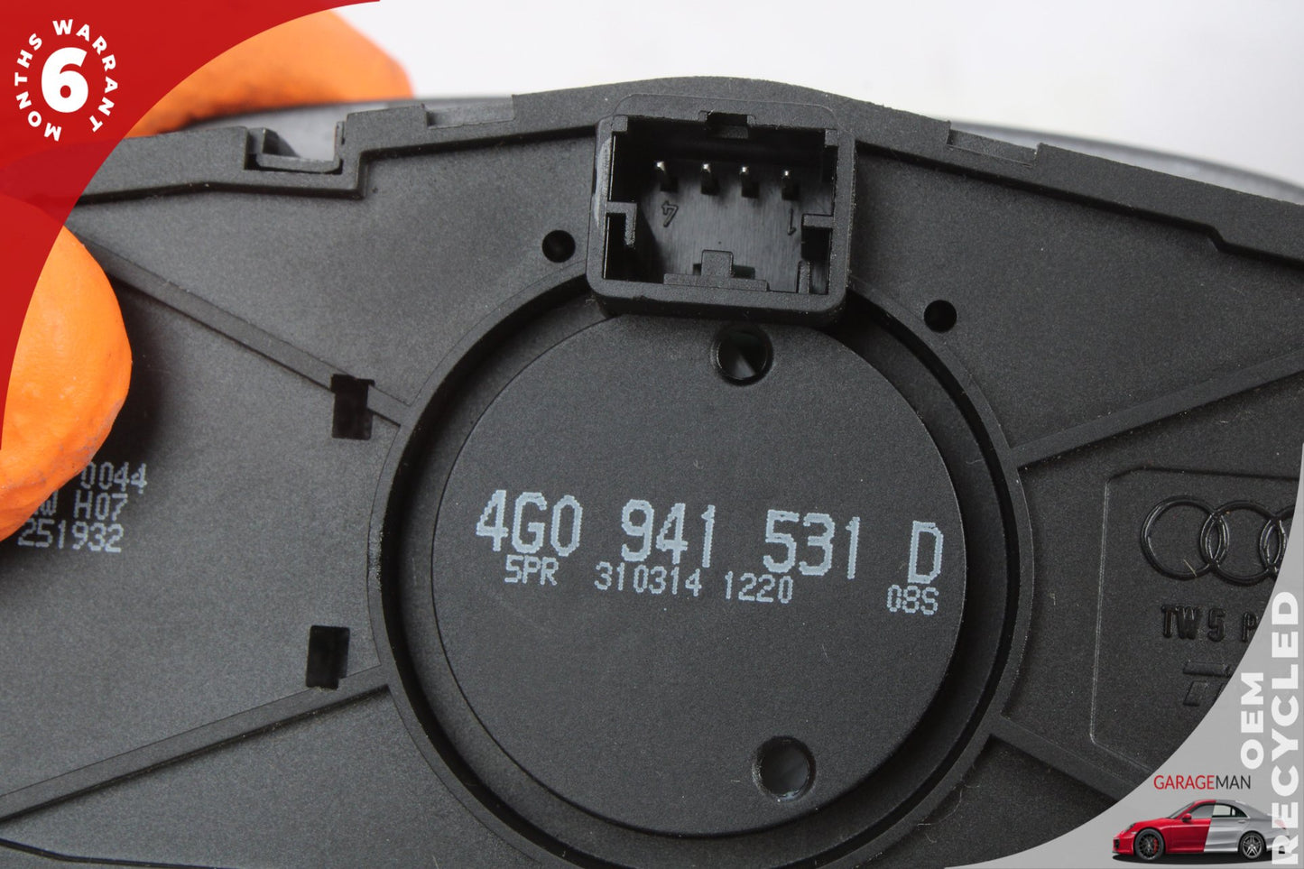 2012-2018 Audi A6 A7 Front Left Side Headlight Control Switch 4G0941531 OEM
