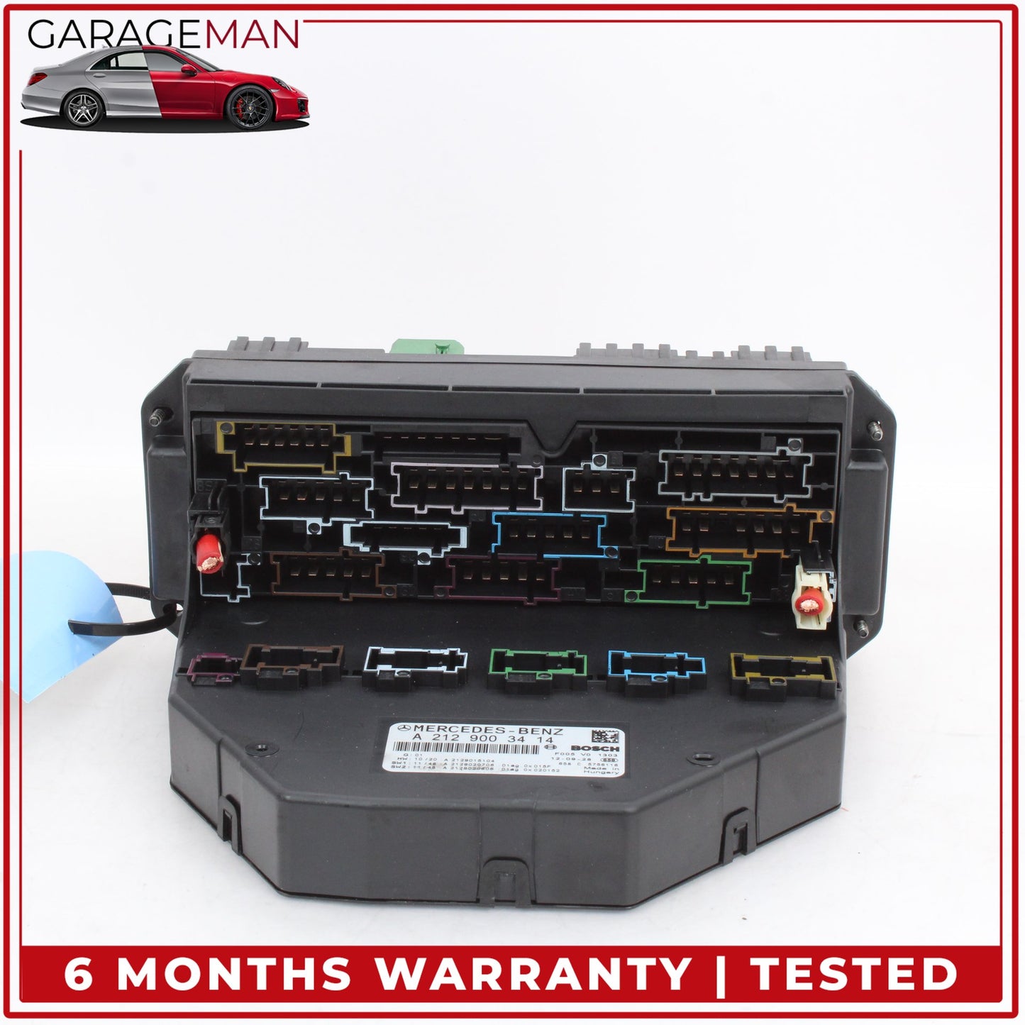 2010-2020 Mercedes W204 C250 E400 Front SAM Module Relay Fuse Box 2129003414 OEM