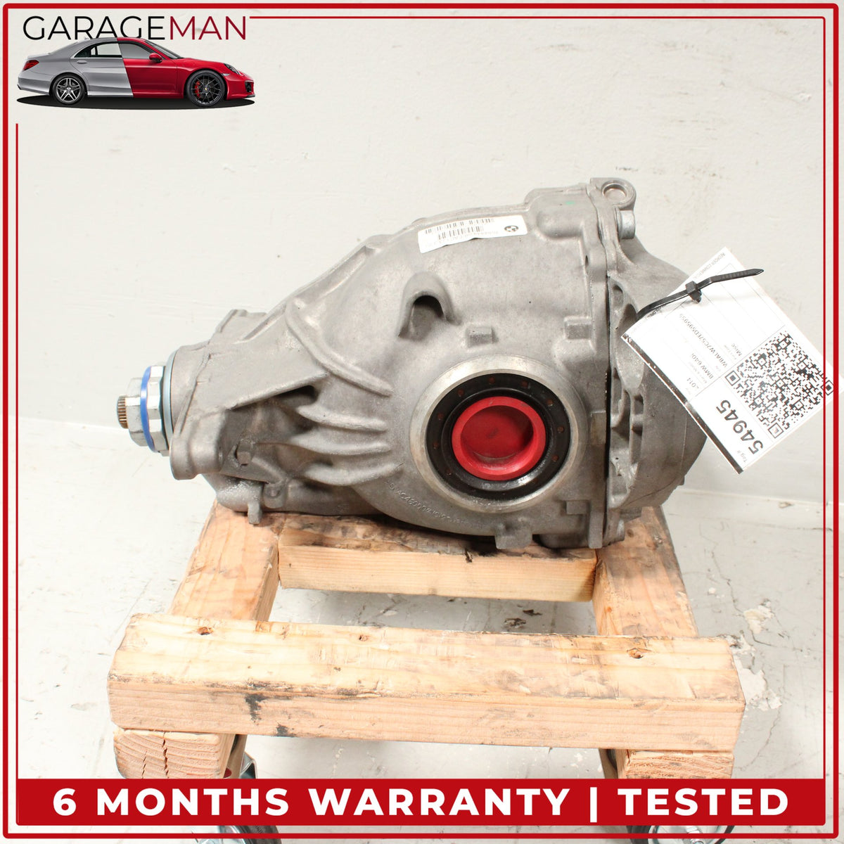 2011-2019 BMW 640i F12 RWD Rear Differential Diff Axle Carrier 3.23 7584444 OEM