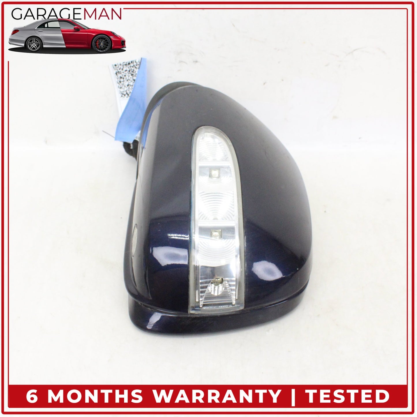 2007-2008 Mercedes X164 GL550 Front Left Side Door Rear View Mirror Blue OEM