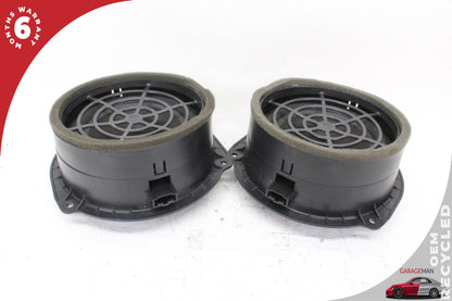 2011-2018 Audi A8 Rear Right & Left Side Door Audio Sound Speaker Set 4H0035411