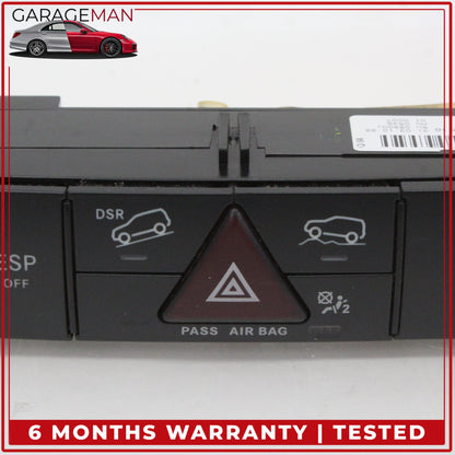2006-2012 Mercedes W164 ML350 Hazard Switch Control Panel 1648707510 OEM