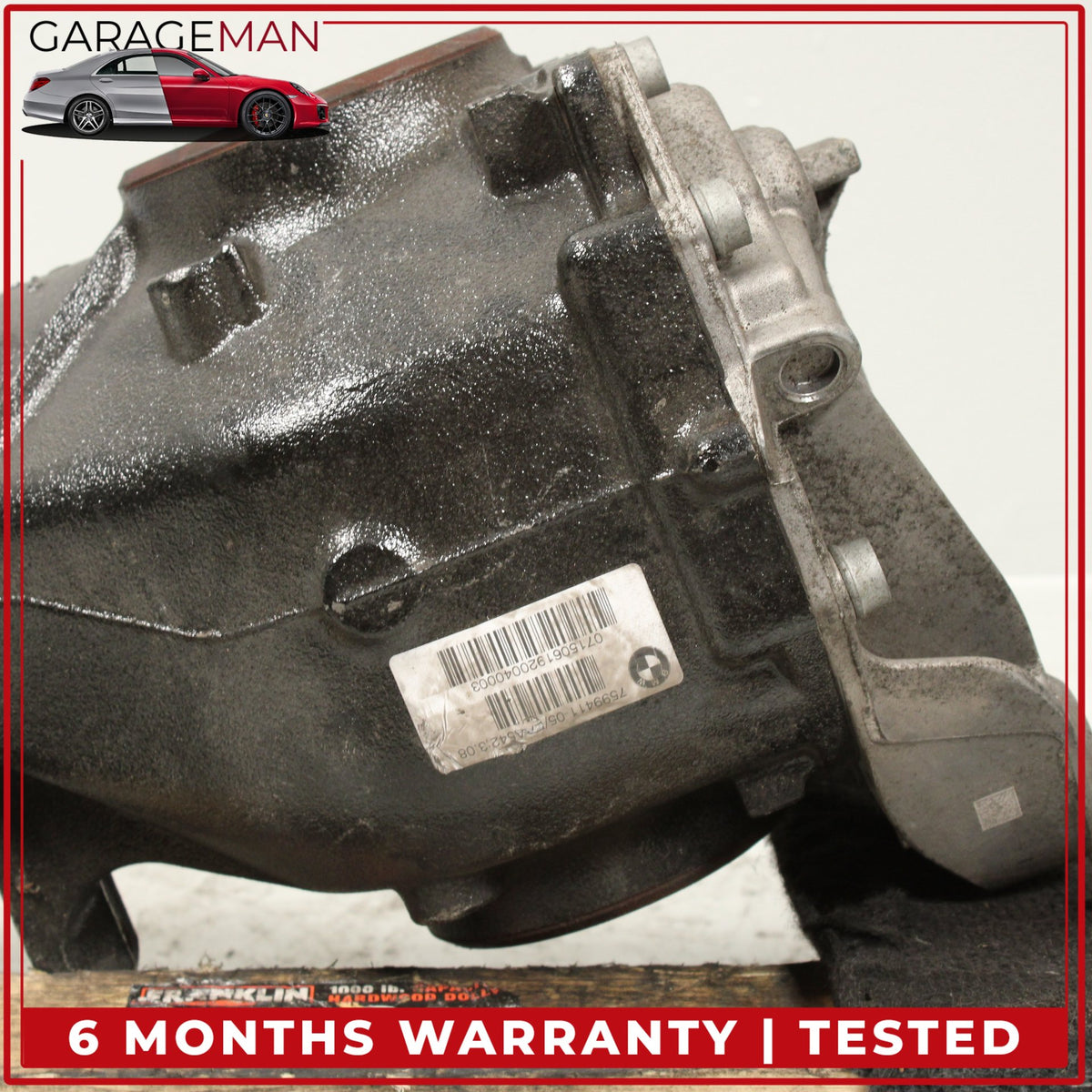 2014-2021 BMW 235i F22 RWD 3.0L Rear Axle Differential Carrier 7599411 OEM