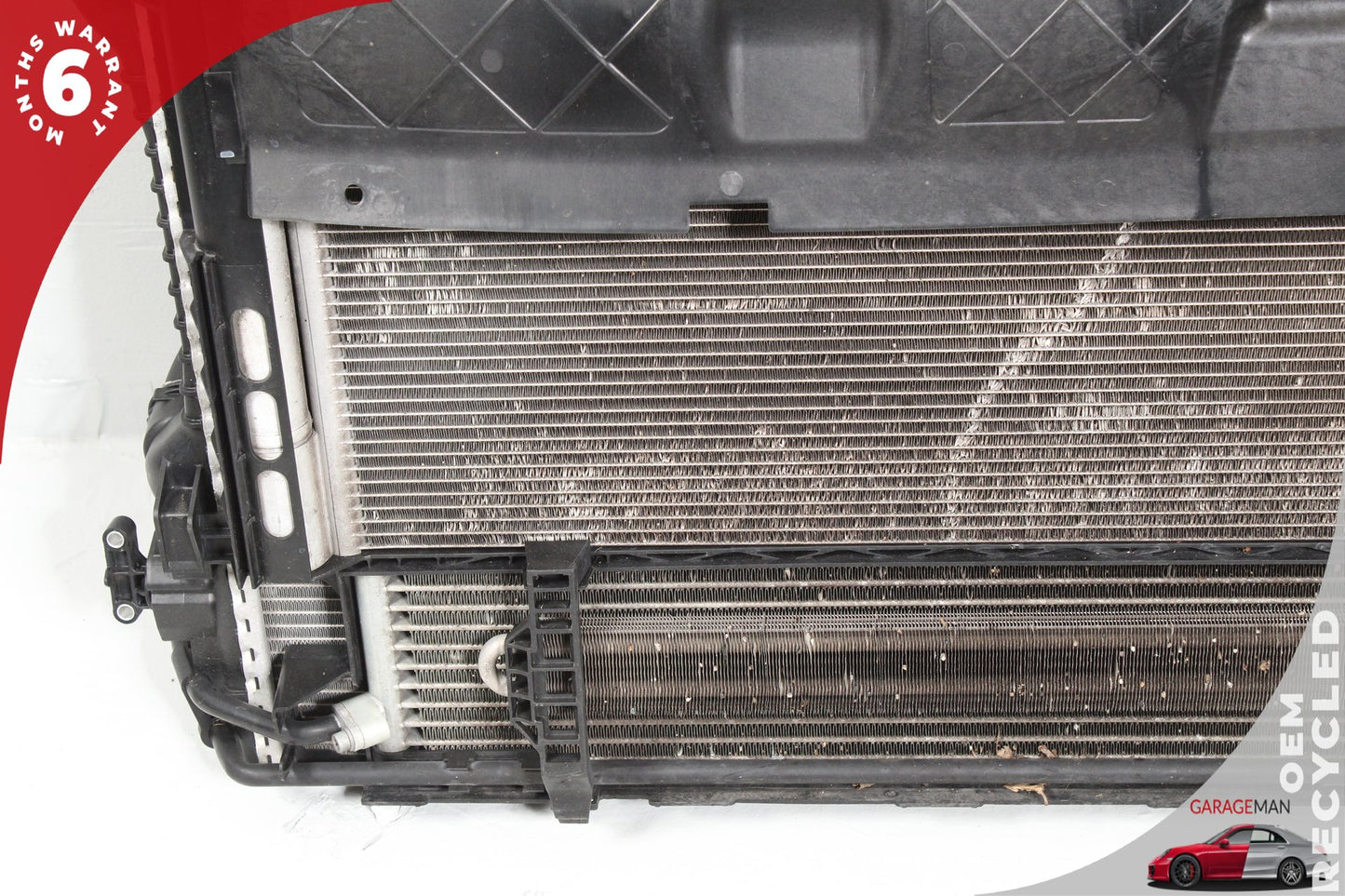 2010-2016 Porsche Panamera Sedan Engine Cooling Radiator AC A/C Condenser Assembly 97010606106