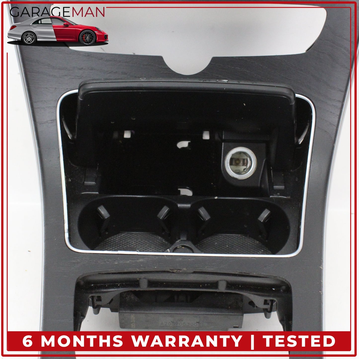2015-2018 Mercedes W205 C300 Center Console Ashtray Compartment w/ Air Vent OEM