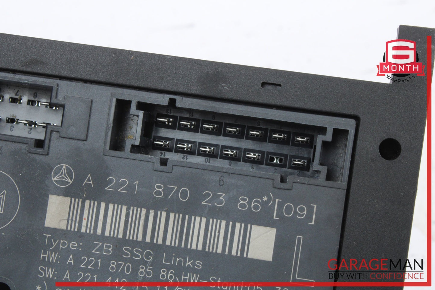 2007-2013 Mercedes S550 W221 Front Left Seat Control Module 2218702386 OEM