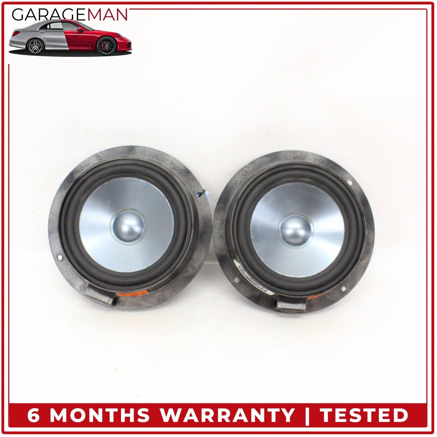 2006-2013 Mercedes W164 ML350 Rear Left and Right Side Door Speaker Set OEM