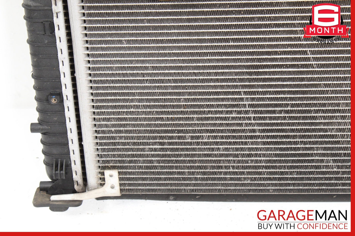2003-2008 Mercedes R230 SL500 Engine Cooling Radiator AC A/C Condenser Assembly