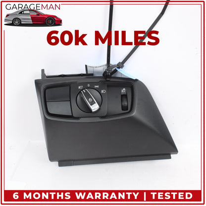 2014-2021 BMW i3 I01 Front Left Side Headlight Control Switch w/ Trim OEM