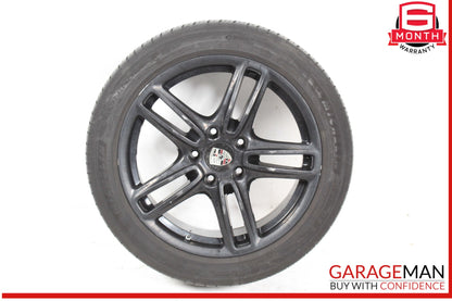 10-16 Porsche Panamera 970 9 x 19 19" Front Wheel Rim w/ Tire 97036215804 OEM