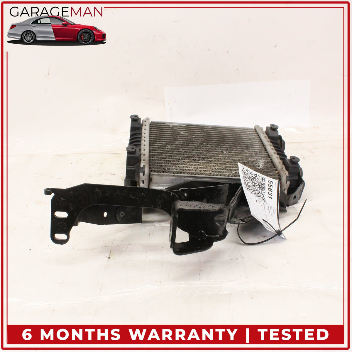 2012-2018 Audi A6 A7 Left Driver Side Auxiliary Radiator 4G0121212 OEM