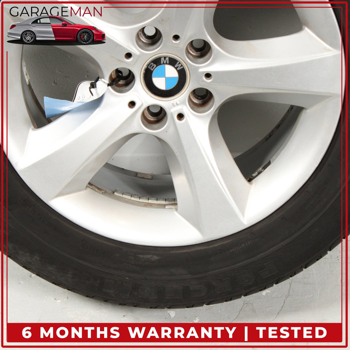 2007-2013 BMW X5 E70 Front or Rear Wheel Rim w/ Tire 8.5JX18EH2 IS46 6772243 OEM