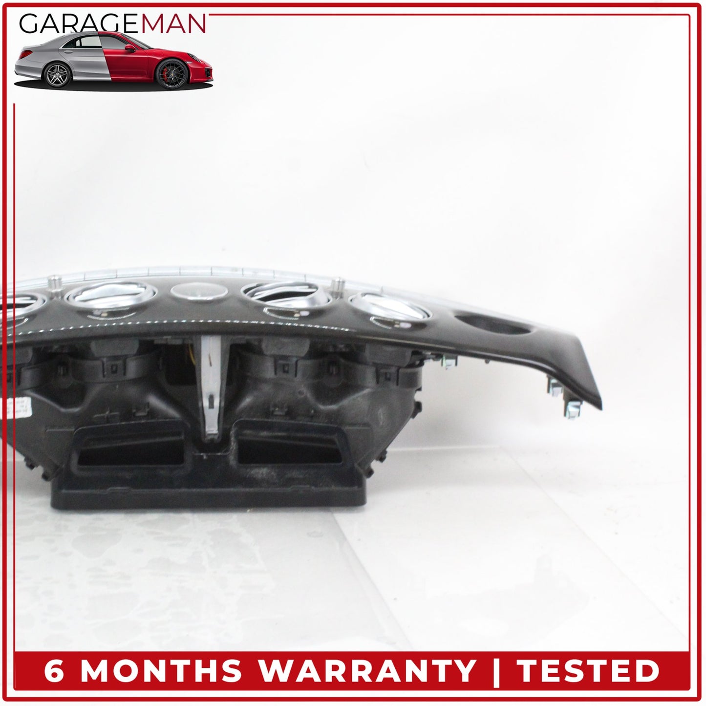 2014-2018 Mercedes W222 S550e Dash Trim w/ Air Vent & Climate Control Panel OEM
