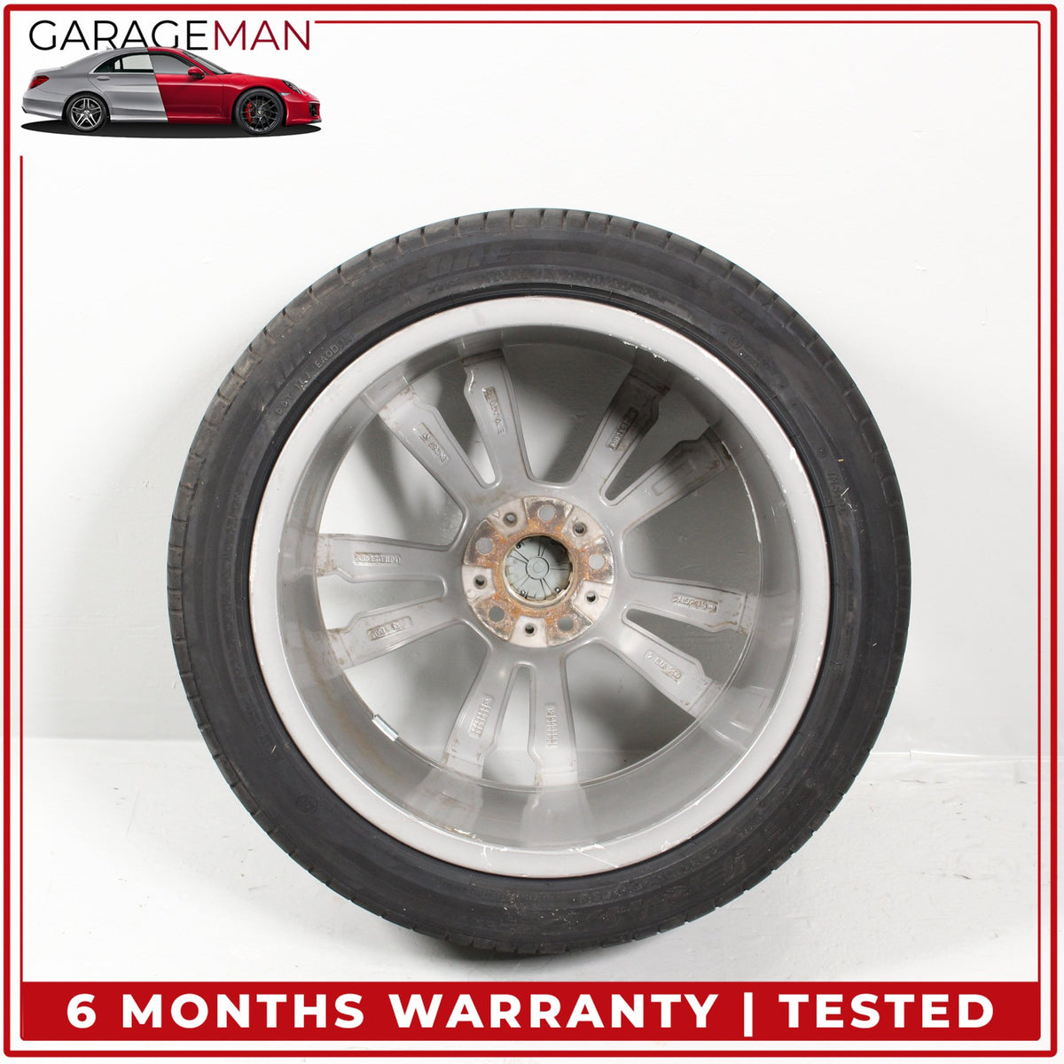 2014-2019 BMW X5 X6 Front Wheel Rim w/ Bridgestone Tire 10JX20H2ET40 7846790 OEM