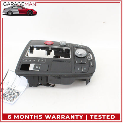 2012-2015 Audi A6 A7 Front Center Console Switches w/ Trim 4G1919610C OEM