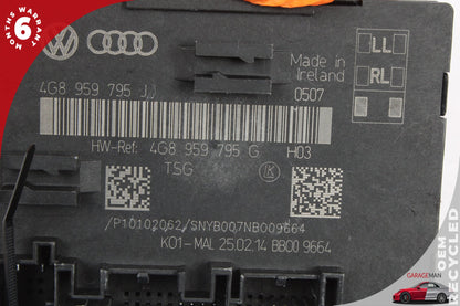 2012-2018 Audi A6 A7 Rear Left or Right Door Control Module 4G8959795J OEM