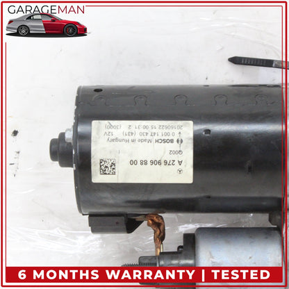 2015-2017 Mercedes W222 S550e M276 Engine Motor Starter Bosch 2769068800 OEM