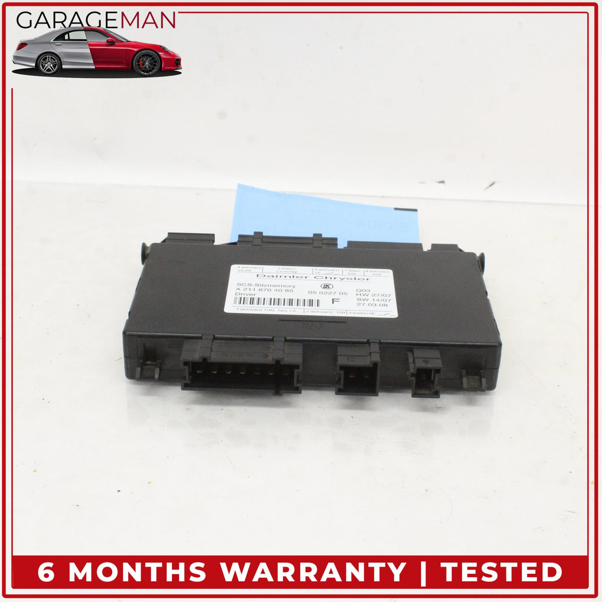 2003-2012 Mercedes W219 CLS550 Front Left Side Seat Control Module Unit OEM