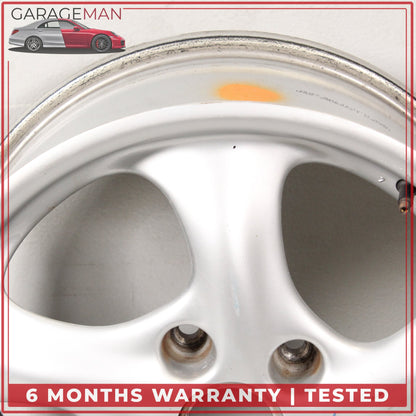 1999-2001 Porsche 911 Carrera 996 Front Side Wheel Rim 7X17 ET55 99636212400 OEM