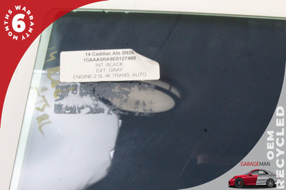2013-2018 Cadillac ATS Rear Left Driver Side Door Window Glass 43R000004 OEM