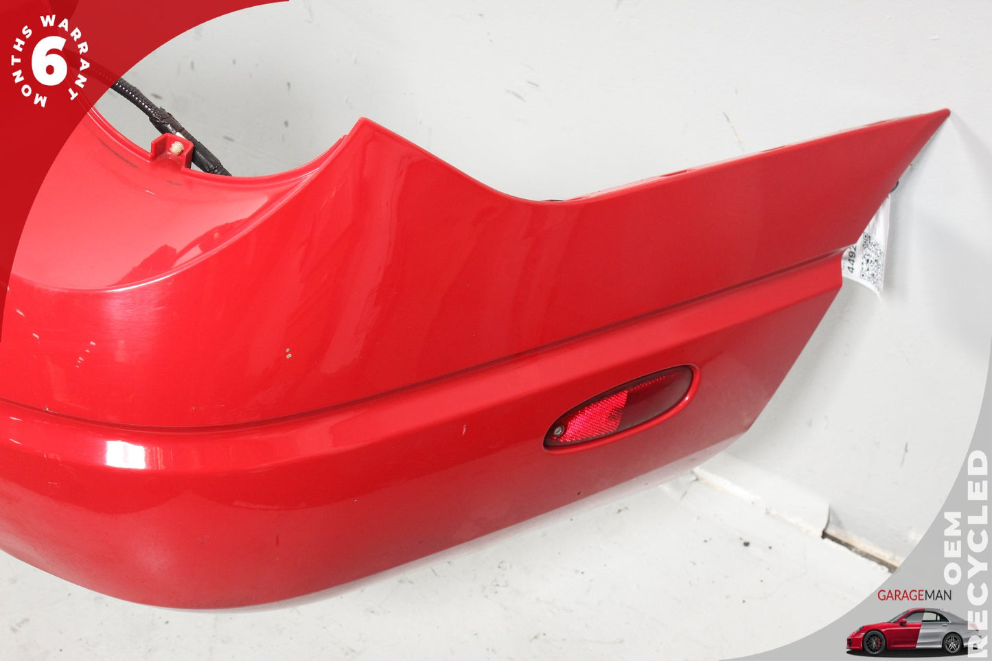 2002-2005 Ford Thunderbird Rear Bumper Cover Red 1W6Z17K835BAA OEM