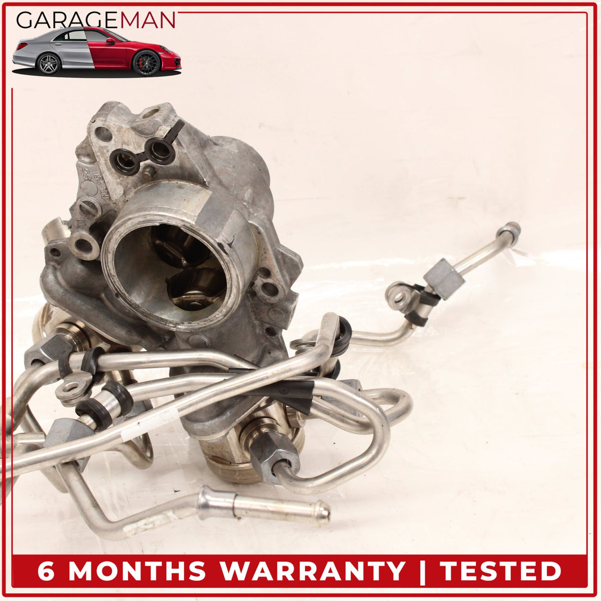 2011-2020 Mercedes C207 E550 High Pressure Fuel Pump Housing w/ Line Set OEM