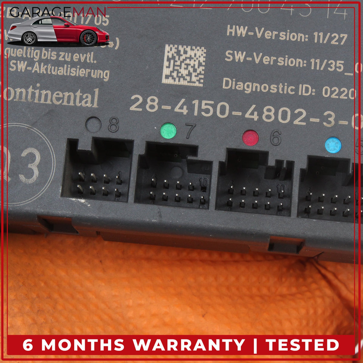 2008-2018 Mercedes W212 E350 Front Right Side Door Control Module 2129004314 OEM