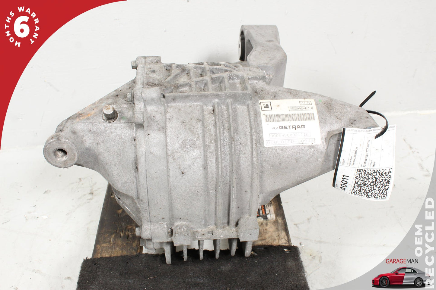 2007-2010 Pontiac Solstice RWD 2.4L 3.91 Ratio Rear Differential Carrier 25846429