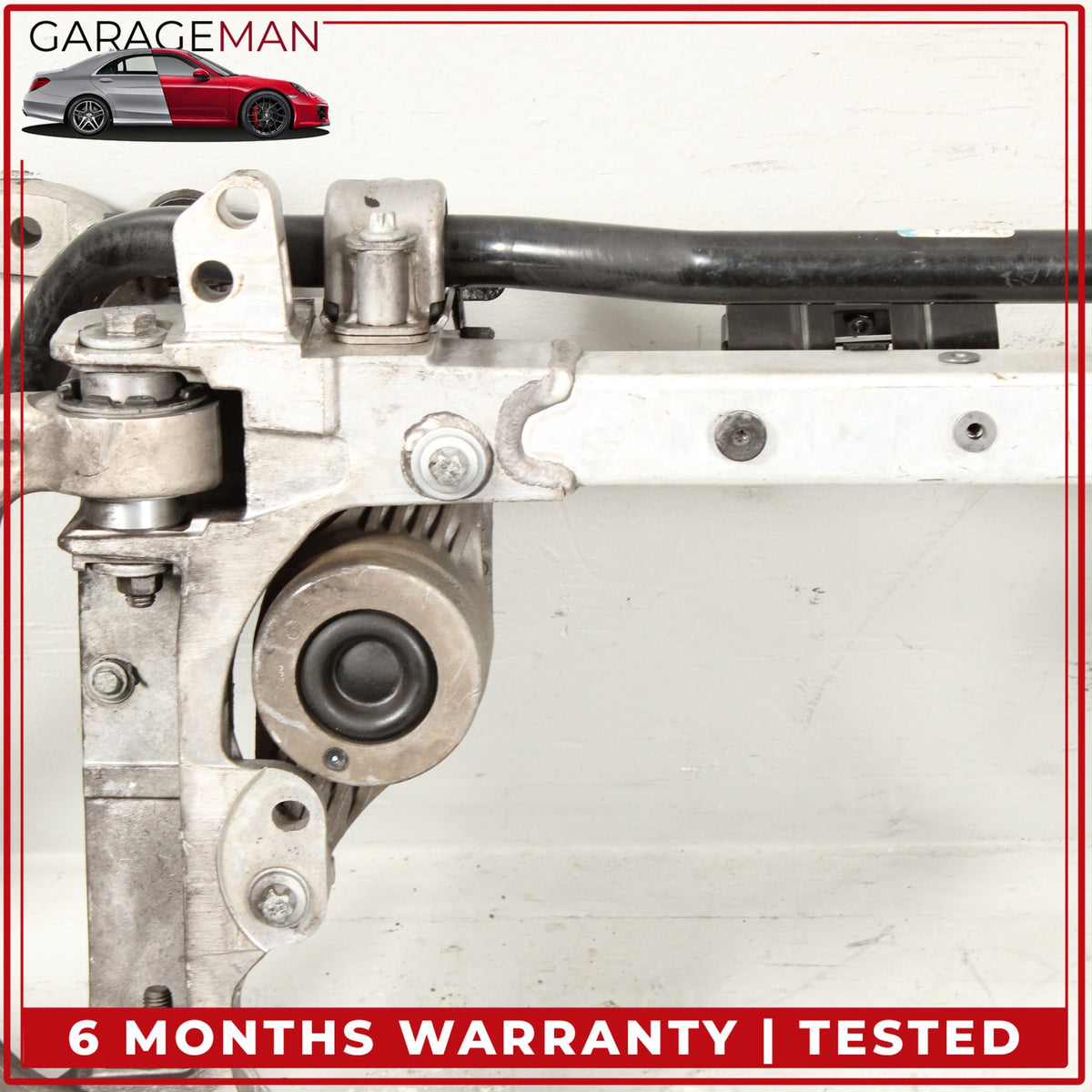 2014-2021 Maserati Ghibli Front Subframe Crossmember w/ Control Arm Sway Bar OEM