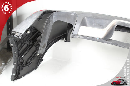 2011-2014 Porsche Cayenne 958 S Hybrid Rear Bumper Cover 95850541110 Jet Black Metallic