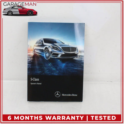 2017 Mercedes W222 S550e Owner Operator Manual Book Case Set OEM
