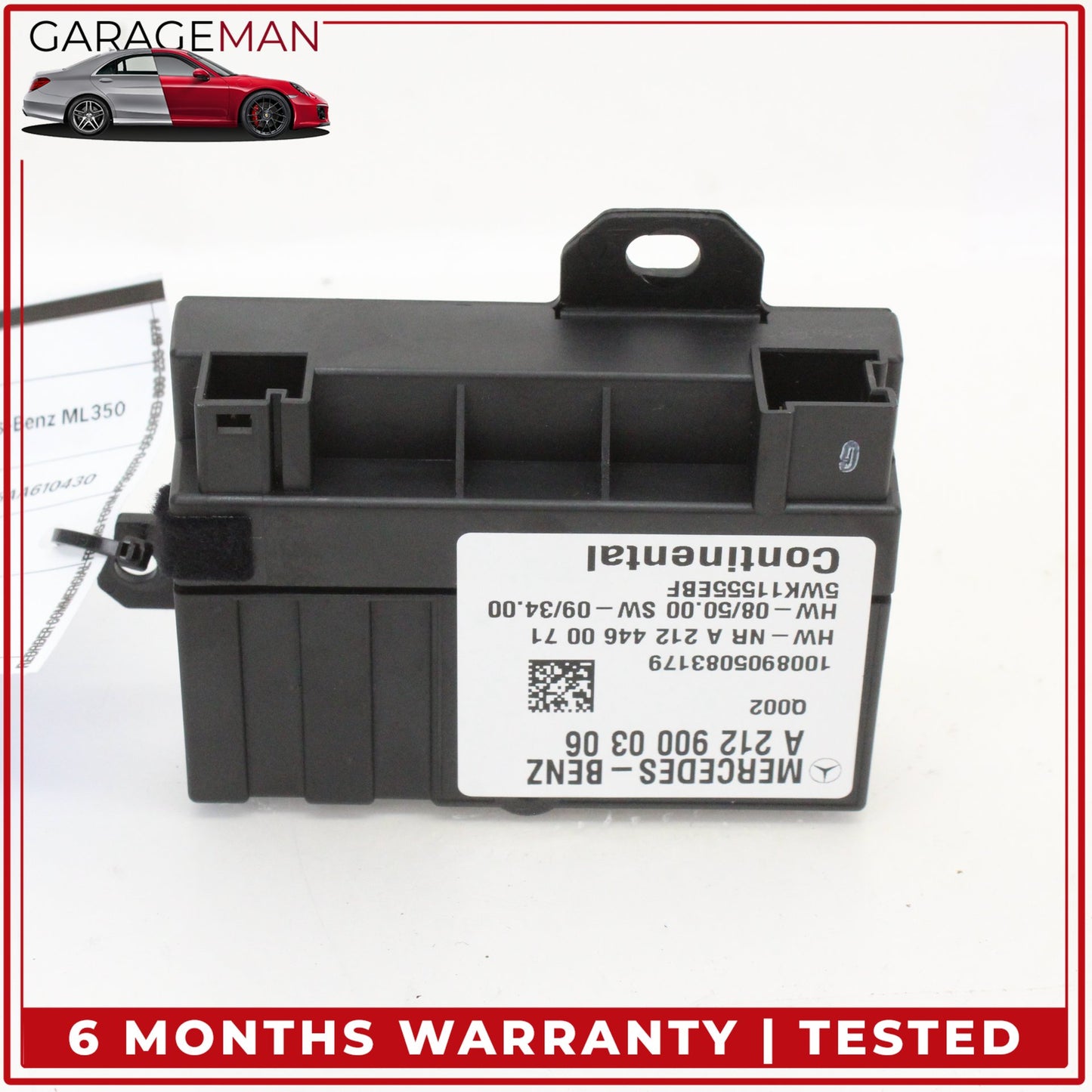 2006-2014 Mercedes W164 ML350 Fuel Pump Control Module Unit 2124400414 OEM