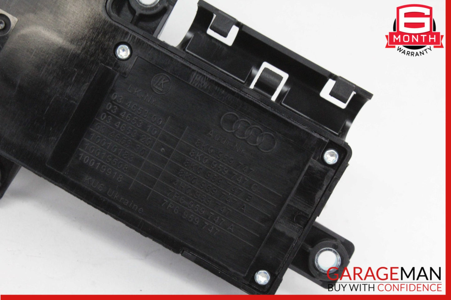 2010-2020 Audi A6 A7 Front Left Seat Adjustment Control Switch 8K0959747 OEM