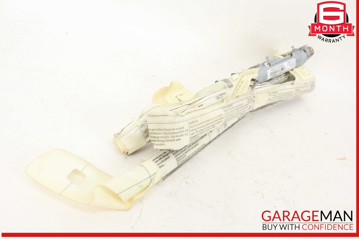 08-14 Mercedes W204 C300 C250 Left Driver Side Roof Curtain Airbag Air Bag OEM