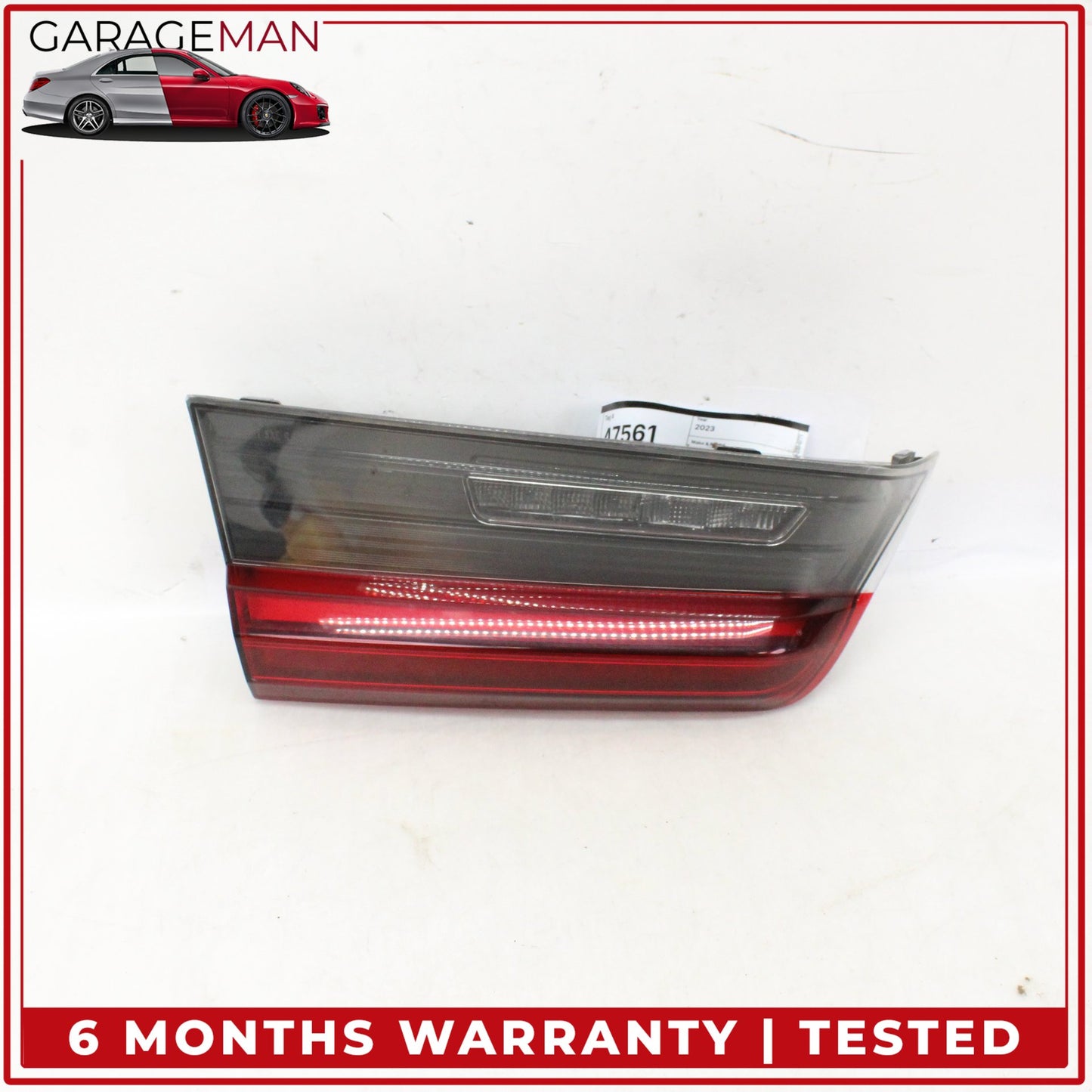 2019-2025 BMW 330i Rear Left Driver Side LED Inner Tail Light Lamp 5A3BC95 OEM
