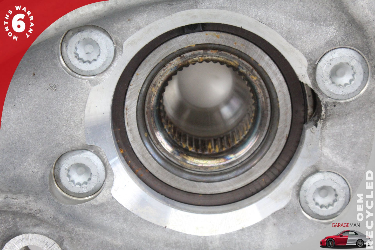 2009-2018 Audi A6 C7 AWD Front Left Spindle Knuckle Wheel Hub 4G0407241C OEM