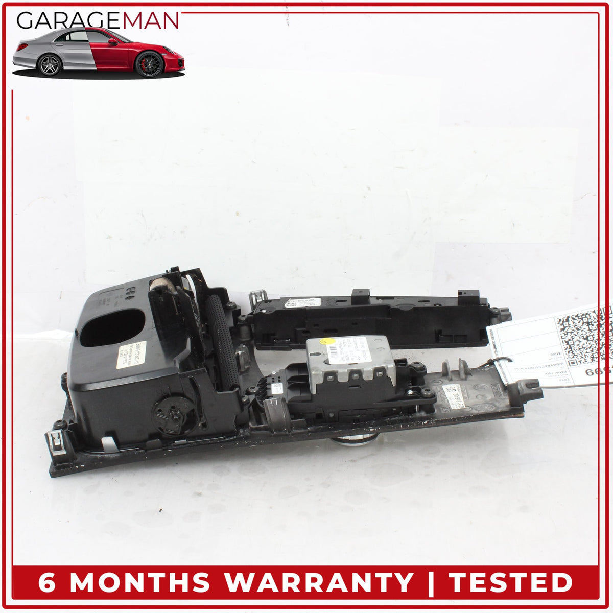 2009-2015 BMW 740i F01 Front Center Console Shifter Trim w/ Switches 9113863 OEM