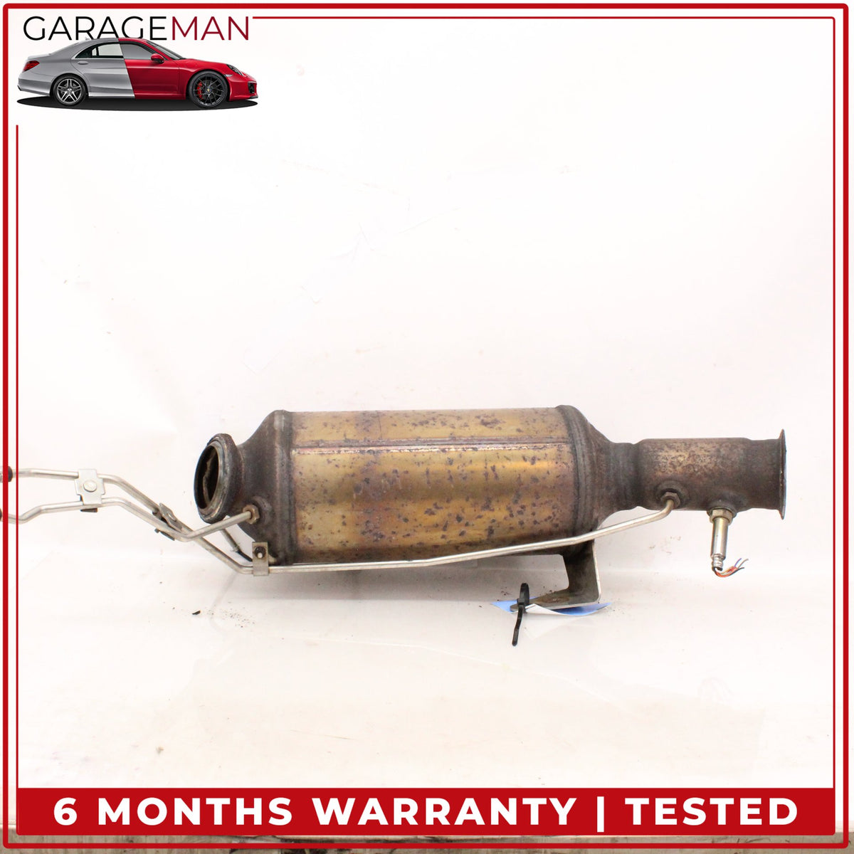 2009-2012 Mercedes W164 ML350 DPF Diesel Particulate Filter Exhaust Pipe OEM
