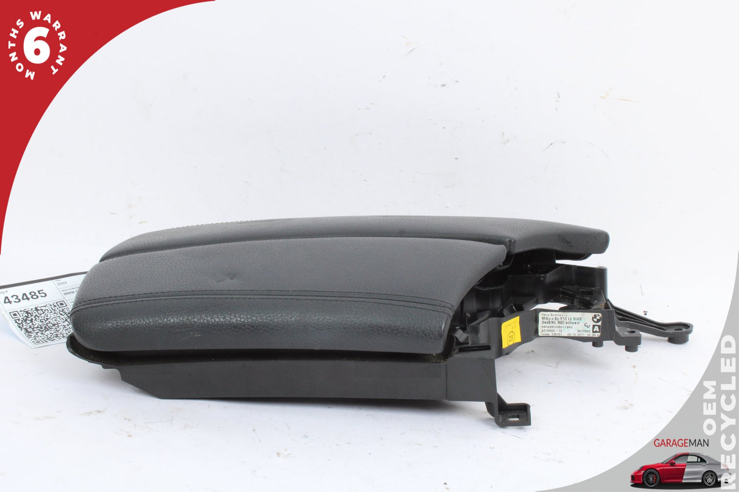 2011-2016 BMW 550i F10 Sedan Front Center Console Armrest Arm Rest 51169216867