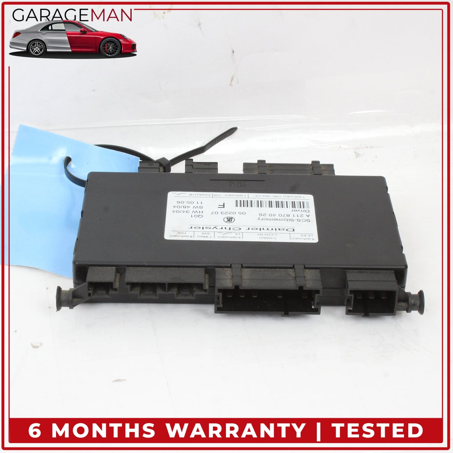 2003-2012 Mercedes W211 E350 GL450 Front Left Seat Control Module 2118700526 OEM