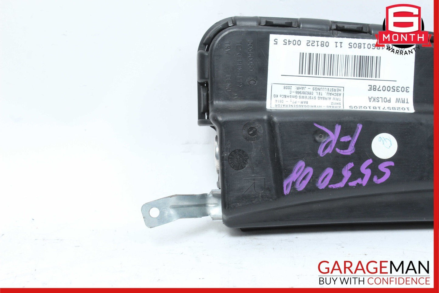 06-14 Mercedes S350 S550 CL550 ML350 Front Right Side Seat Air Bag Airbag SRS