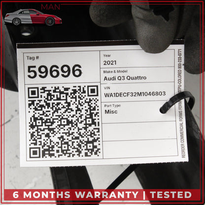 2019-2025 Audi Q3 Quattro F3 Rear Sub Frame Subframe Crossmember 5Q0505235 OEM