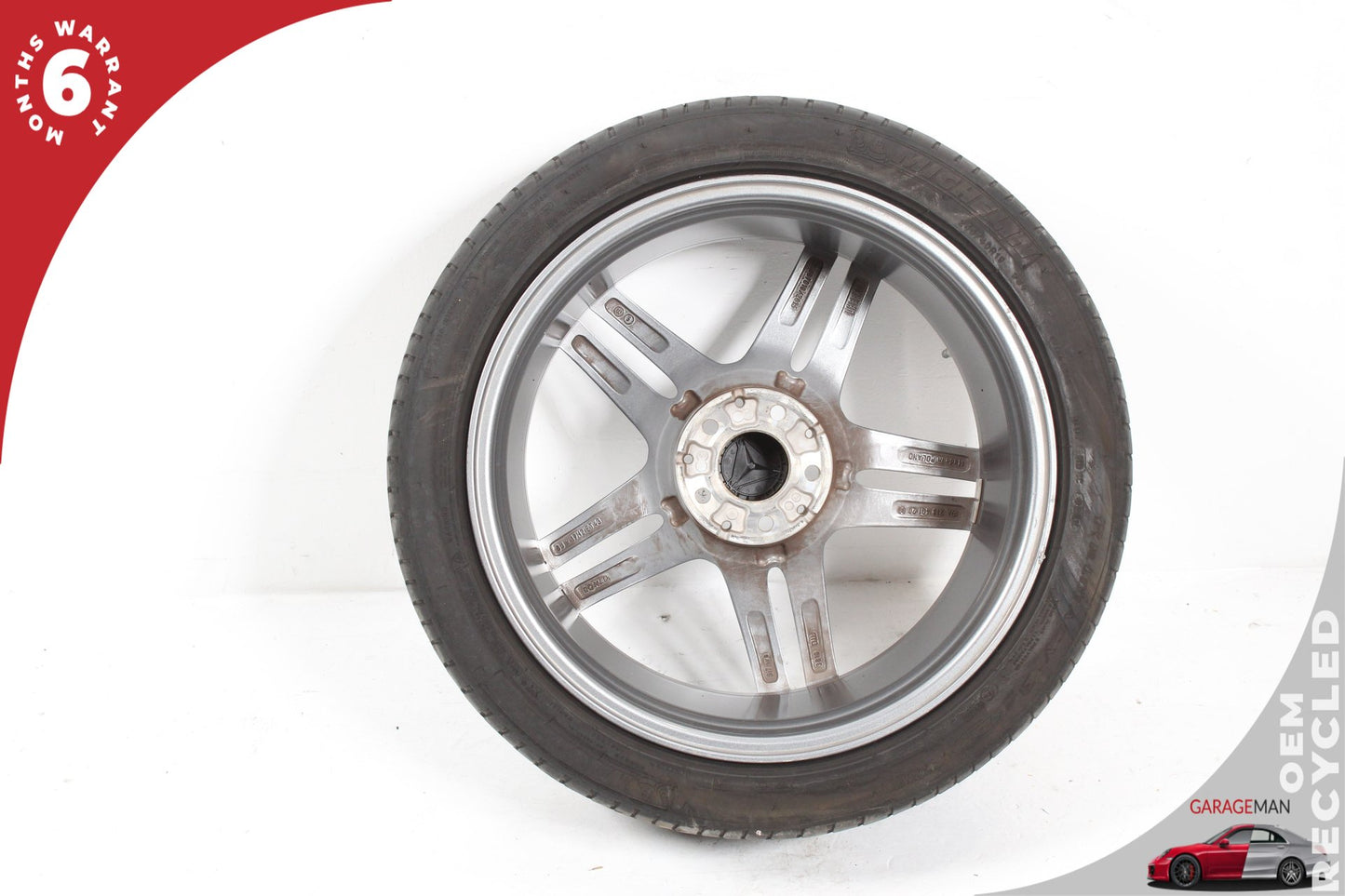 2016-2023 Mercedes W213 E300 Front Wheel Rim w/ Tire 8JX19H2 ET43 2134012000 OEM