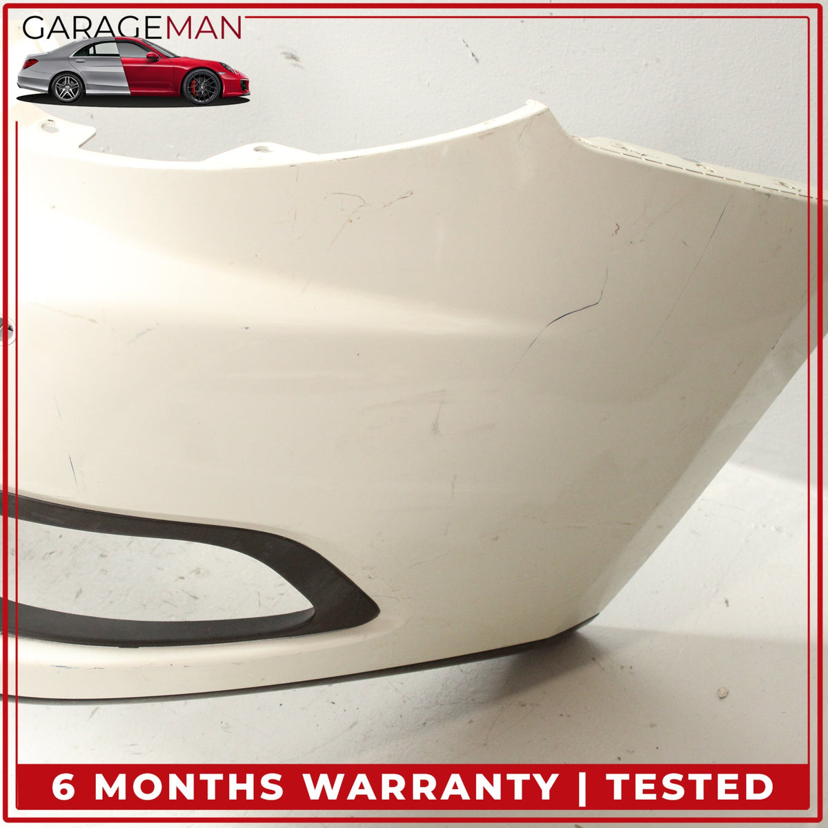 2008-2019 Maserati GranTurismo M145 GranCabrio Rear Bumper Cover White OEM