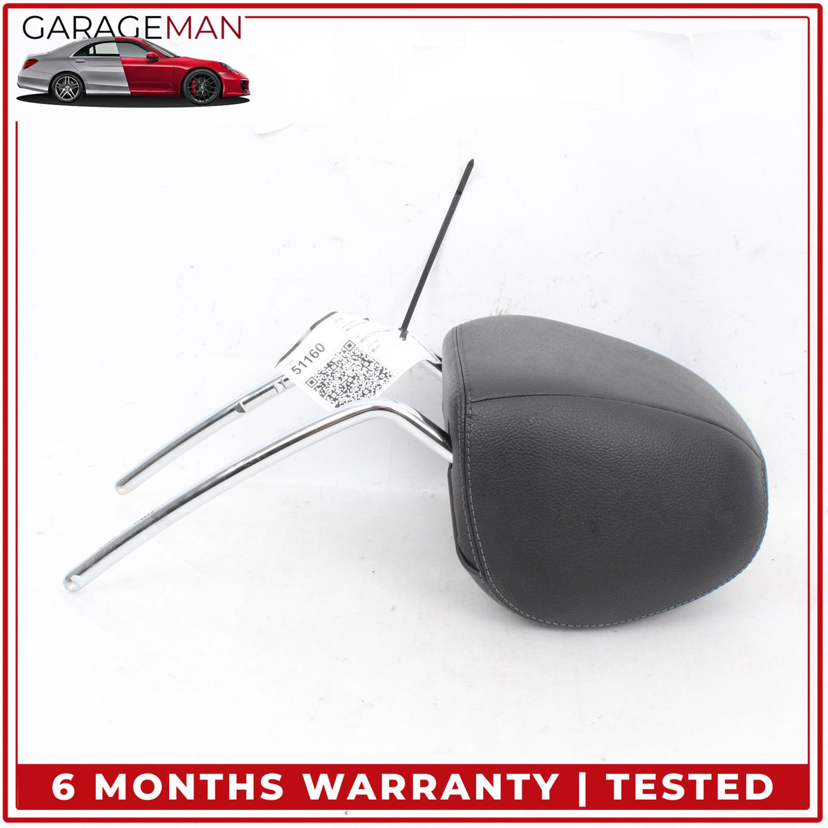2015-2020 Mercedes X156 GLA250 Front Left and Right Side Seat Headrest Black OEM