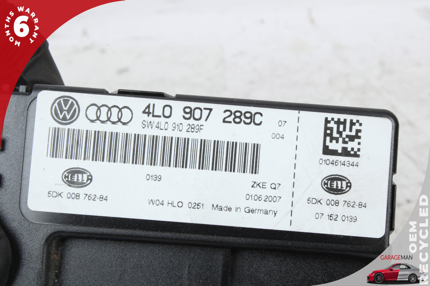 2007-2009 Audi Q7 BCM Body Comfort Control Module Unit 4L0907289C OEM