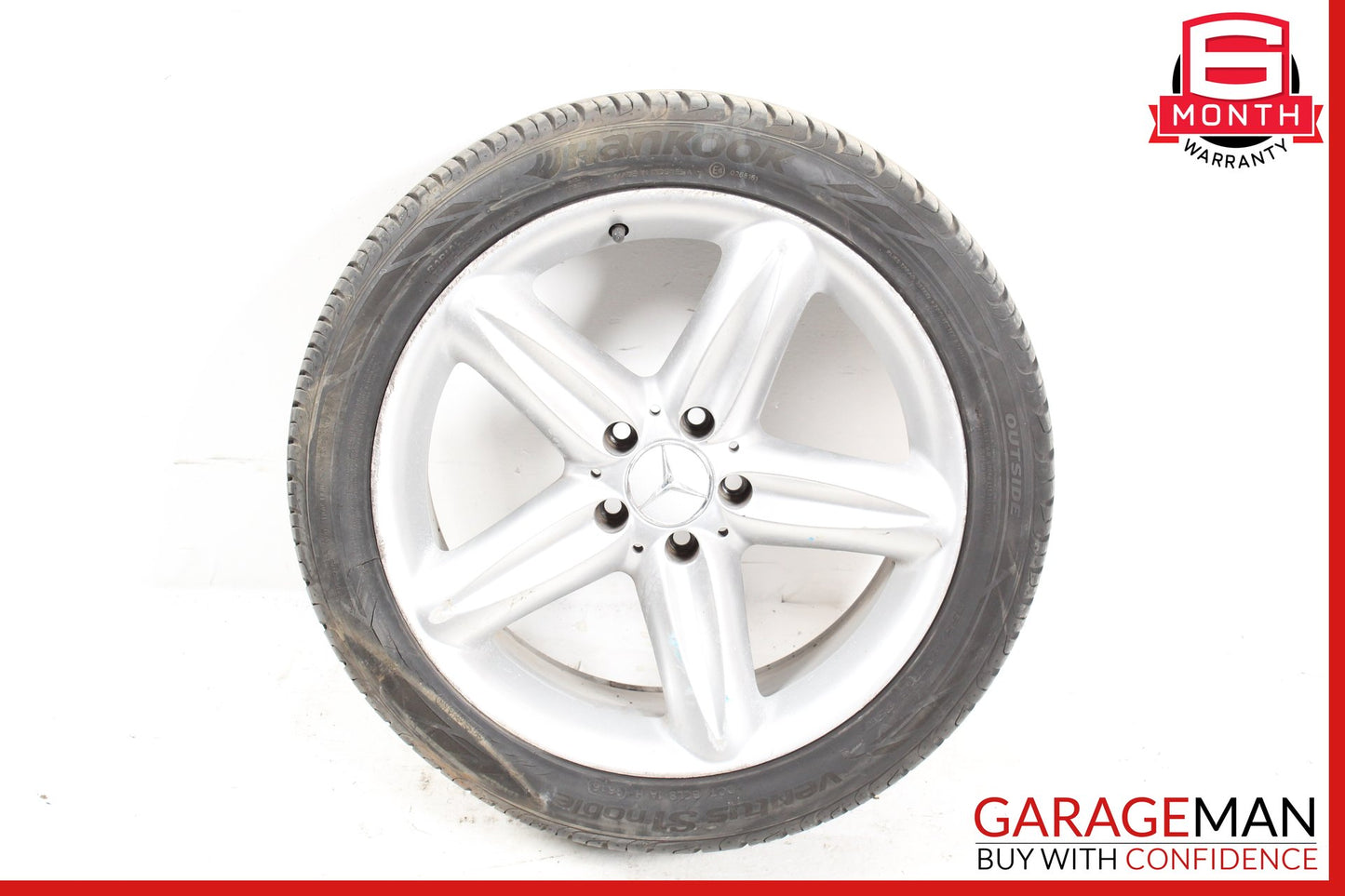 2003-2006 Mercedes R230 SL500 Front Wheel Rim w/ Tire 8.5JX18 H2 ET35 OEM