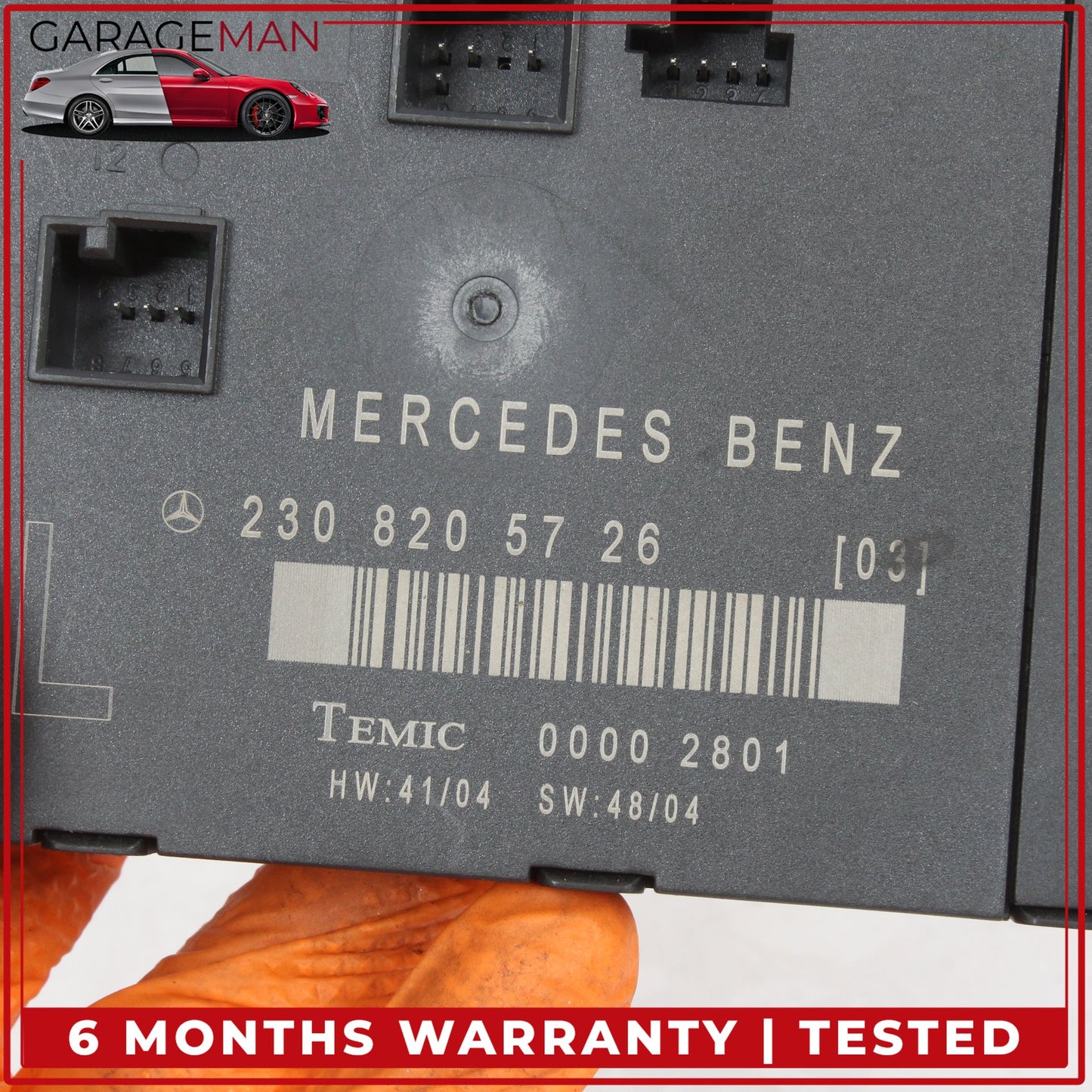 2003-2012 Mercedes R230 SL500 Front Left Side Door Control Module 2308205726 OEM