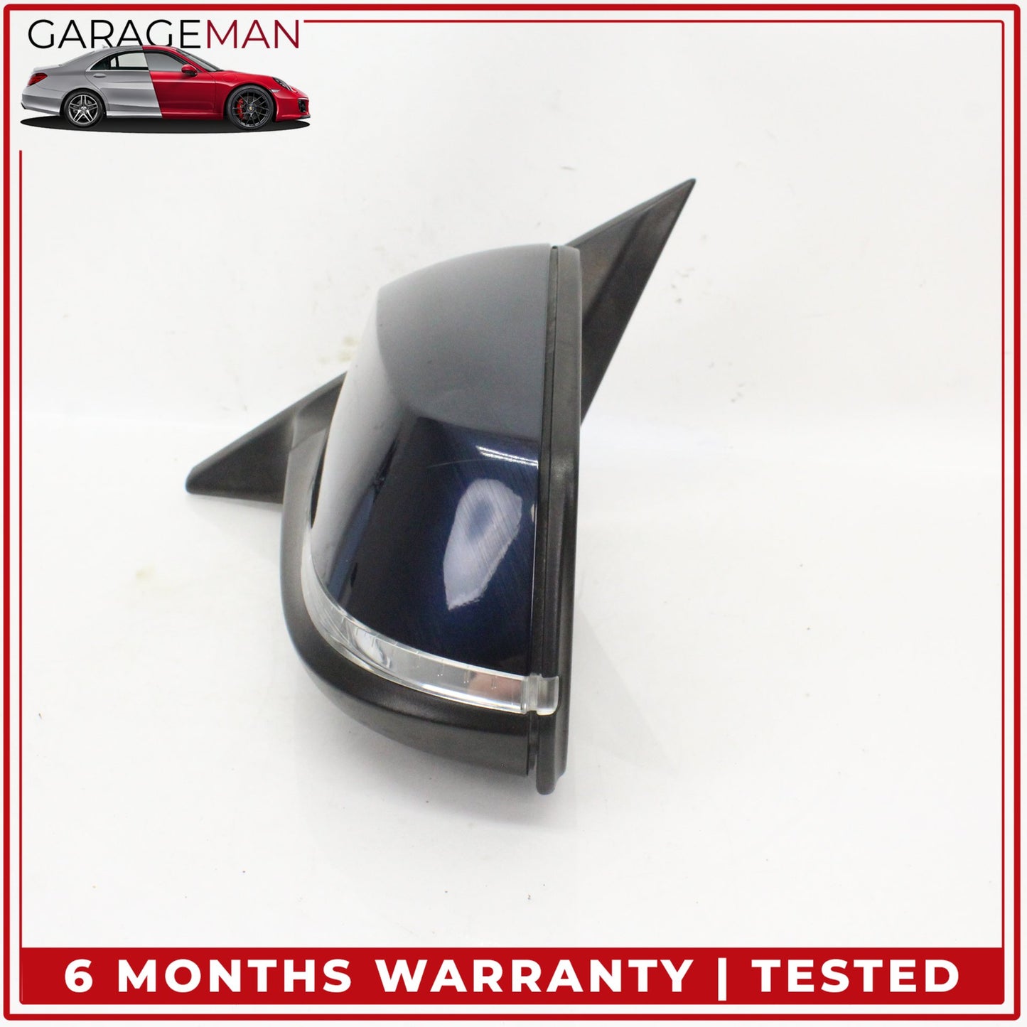 2014-2020 BMW 430i 428i Front Left Driver Side Door Rear View Mirror Blue OEM